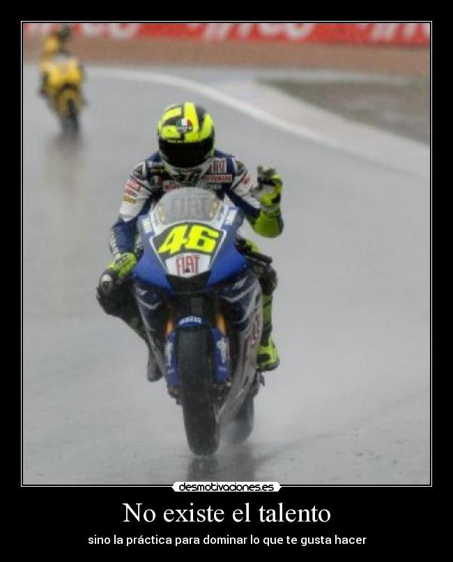 No existe el talento -