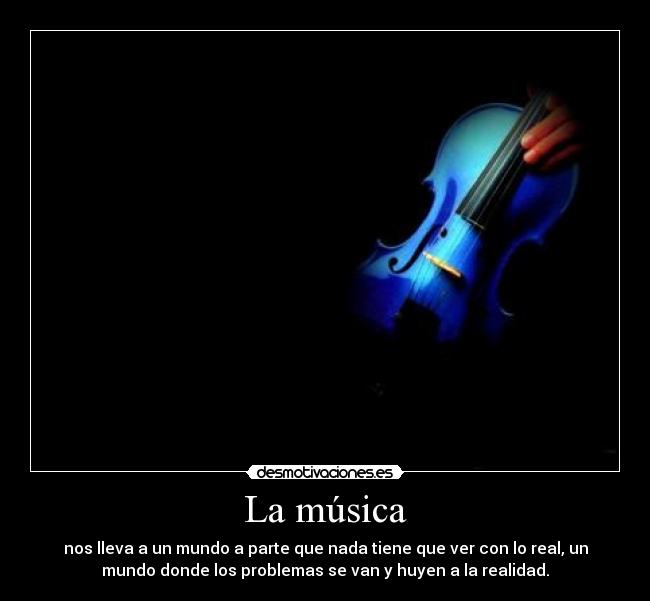 La música -
