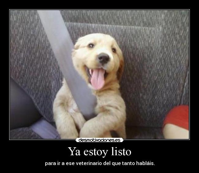 Ya estoy listo -