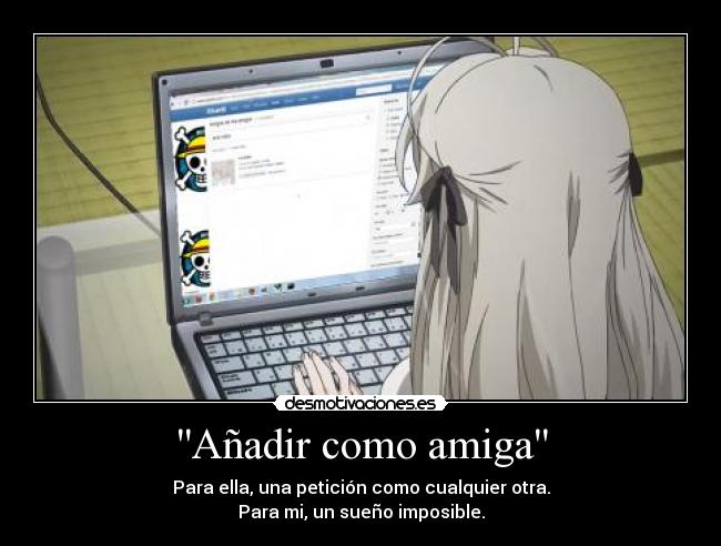 Añadir como amiga -