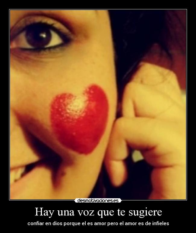 Hay una voz que te sugiere - 