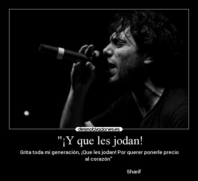 ¡Y que les jodan! - 