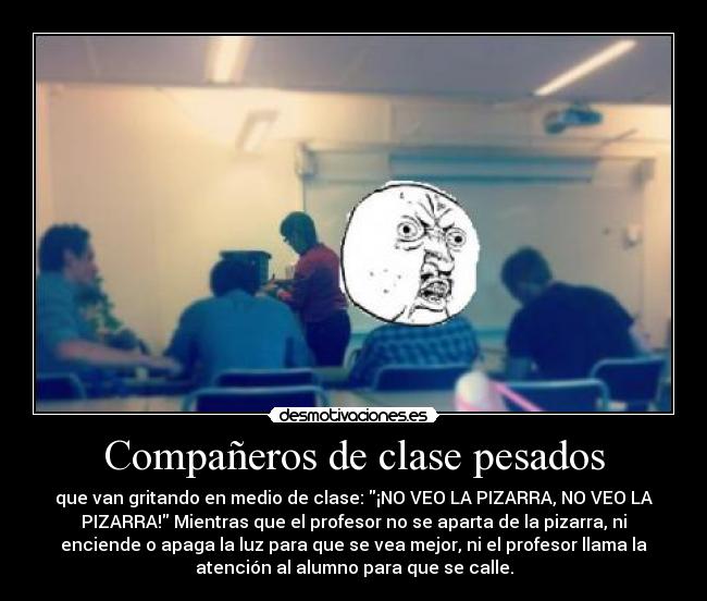 Compañeros de clase pesados -