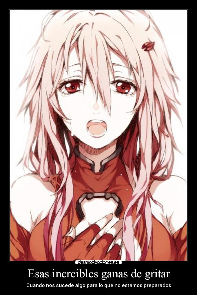 Esas increibles ganas de gritar - Cuando nos sucede algo para lo que no estamos preparados