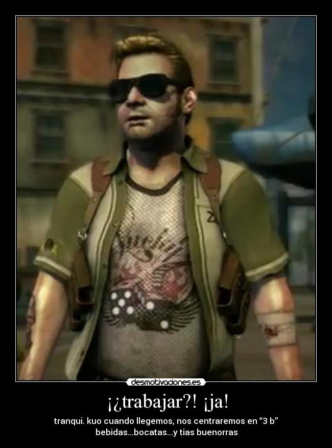 carteles frase zeke jedediah dunbar infamous playstation que otra etiqueta poner desmotivaciones