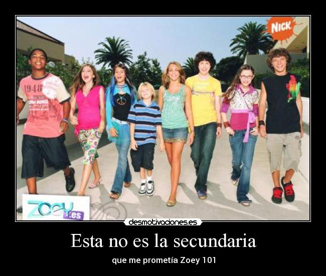Esta no es la secundaria -