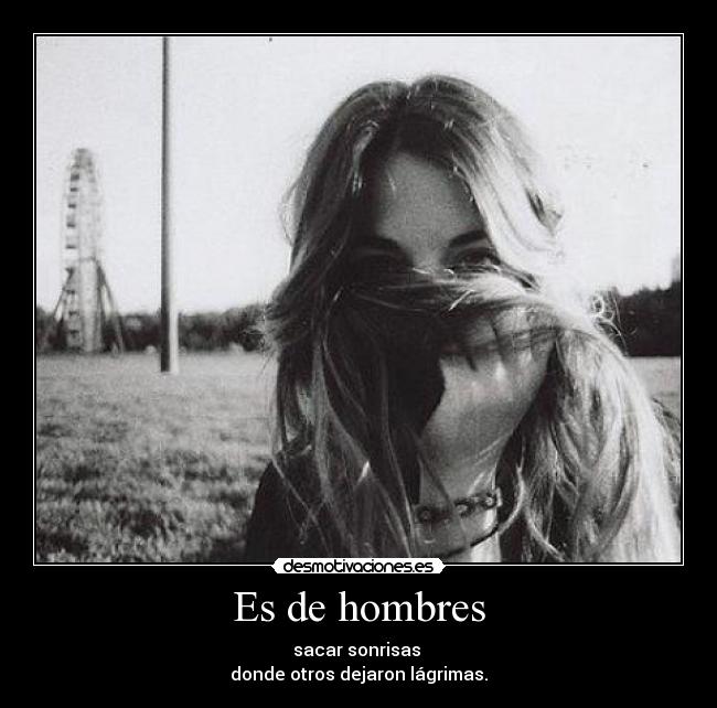 Es de hombres -