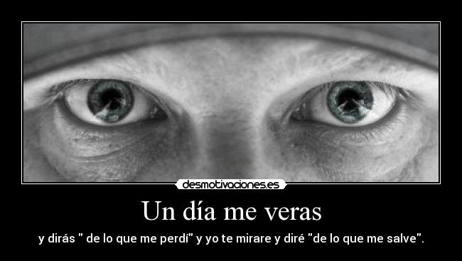 Un día me veras - 