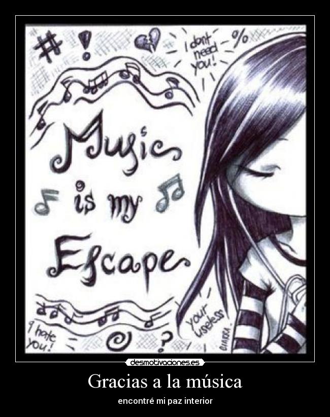 Gracias a la música - encontré mi paz interior