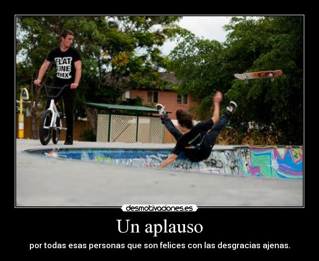 Un aplauso -