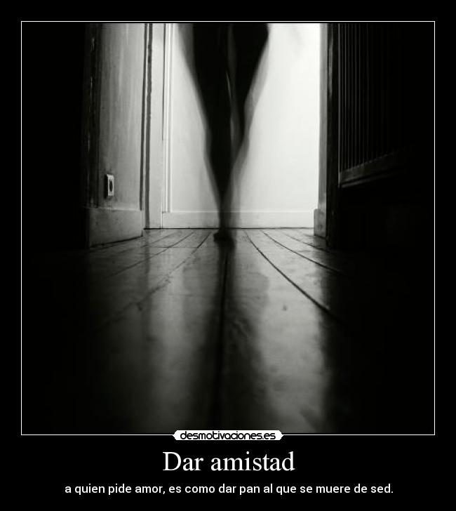 Dar amistad - 