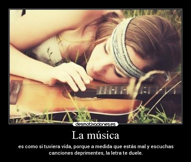 La música -