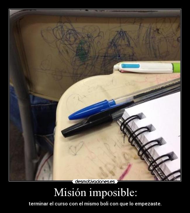Misión imposible: -