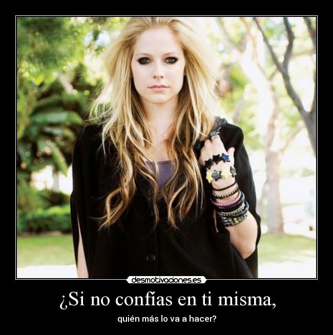 carteles avril lavigne desmotivaciones