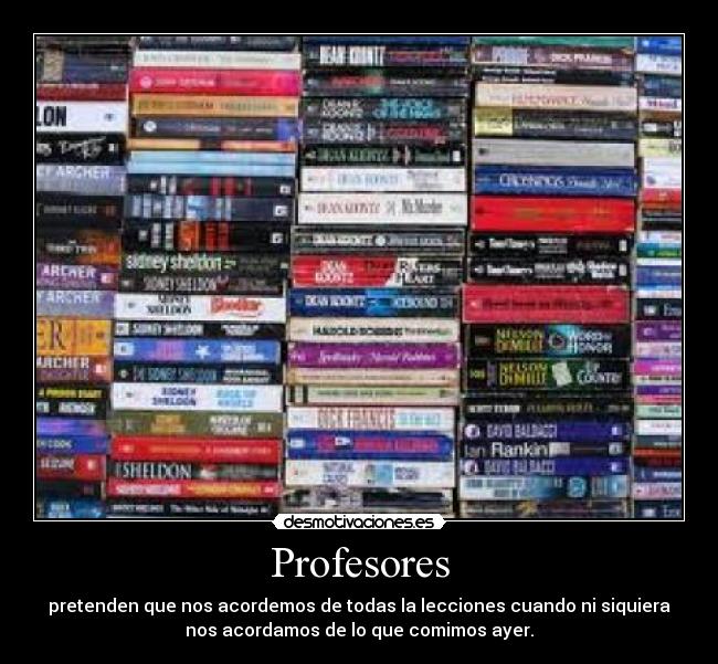 Profesores - 