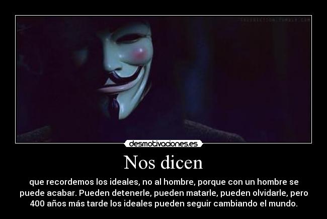 Nos dicen -
