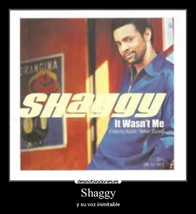 Shaggy - y su voz inimitable