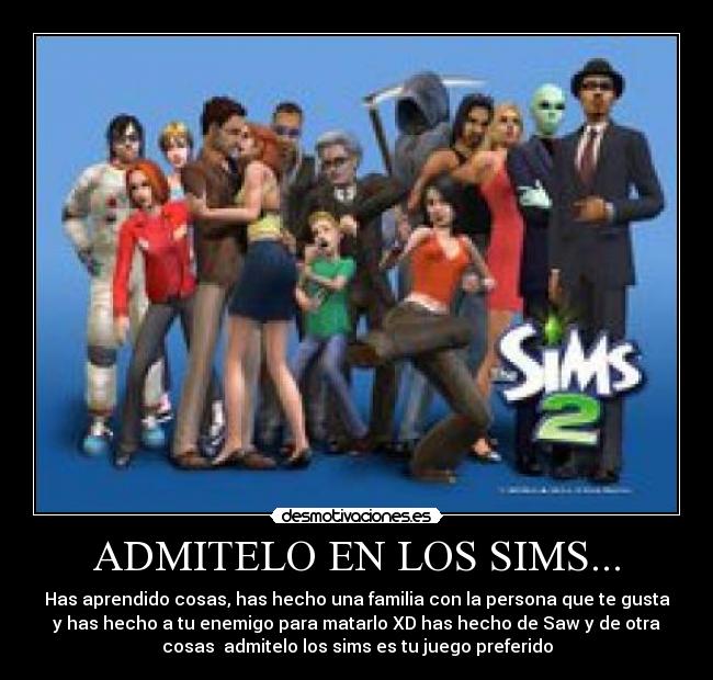 carteles los sims los mejores desmotivaciones