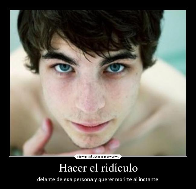 Hacer el ridículo - 