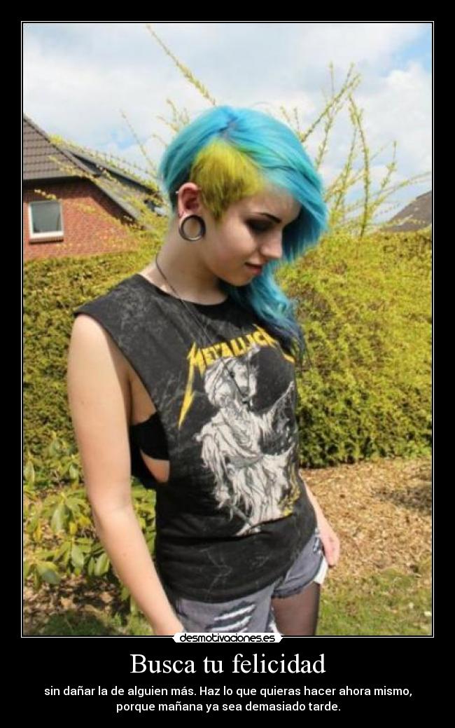 Busca tu felicidad -