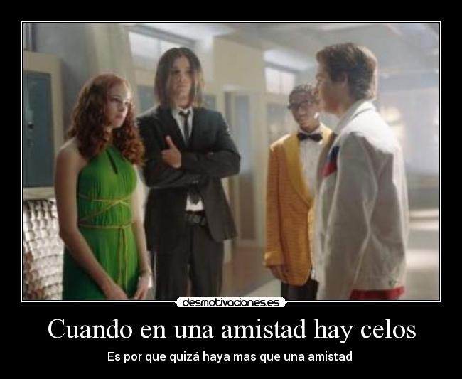 Cuando en una amistad hay celos -