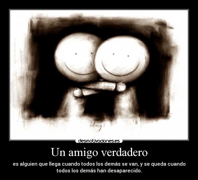 Un amigo verdadero -