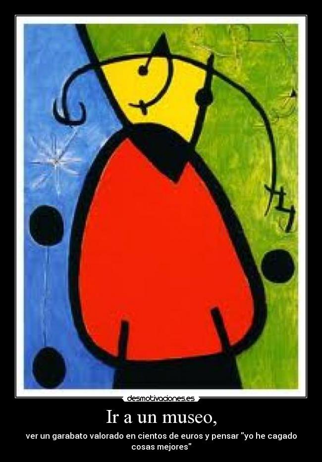 Ir a un museo, - 