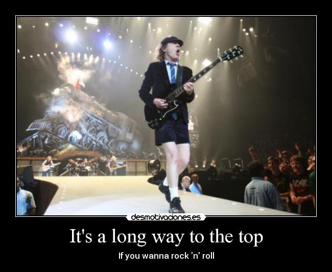 carteles acdc angus young dios metalredemptor desmotivaciones
