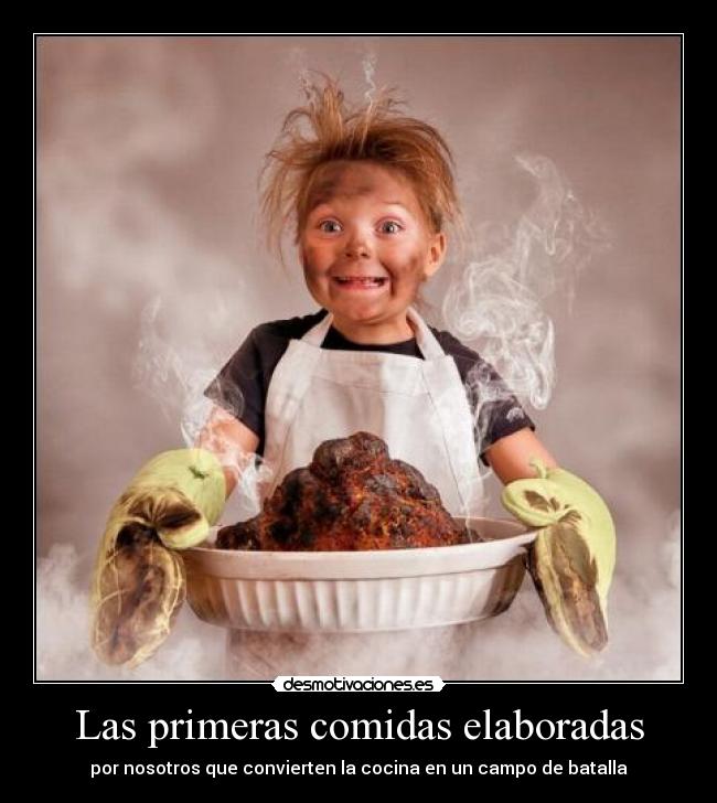 Las primeras comidas elaboradas -