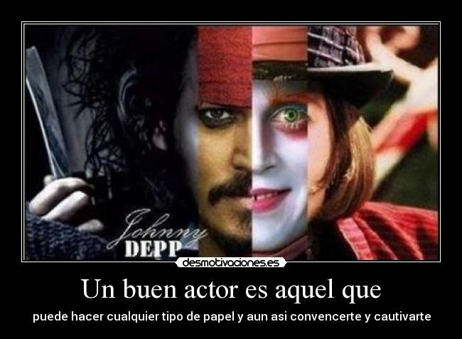 carteles jonny deep desmotivaciones