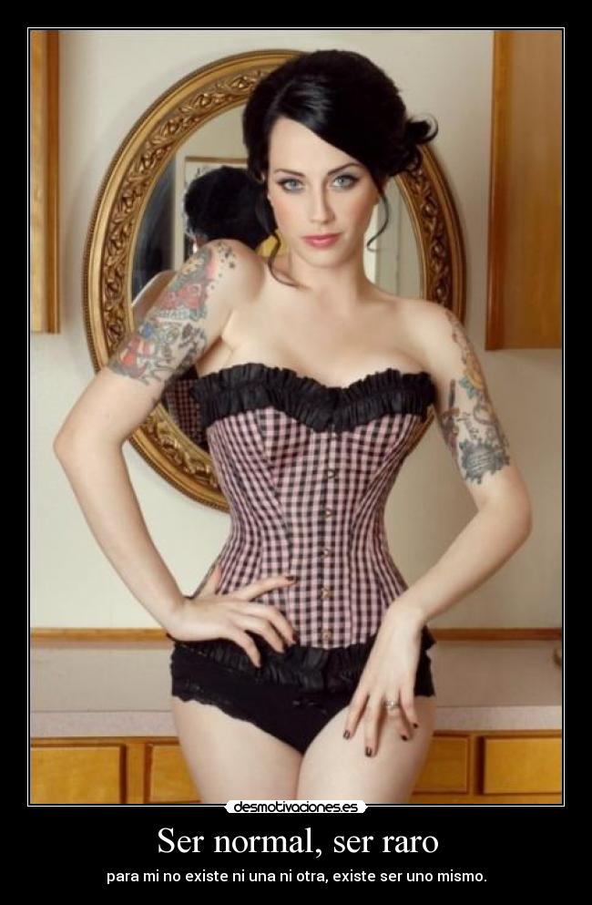 Ser normal, ser raro -