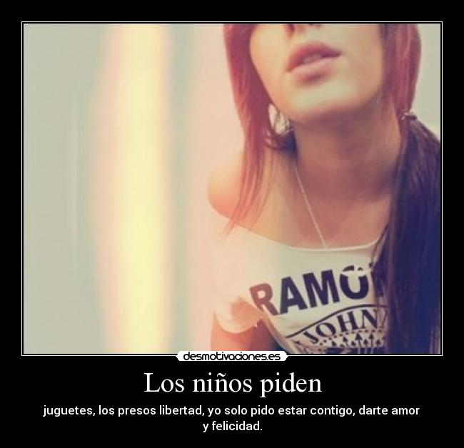 Los niños piden -
