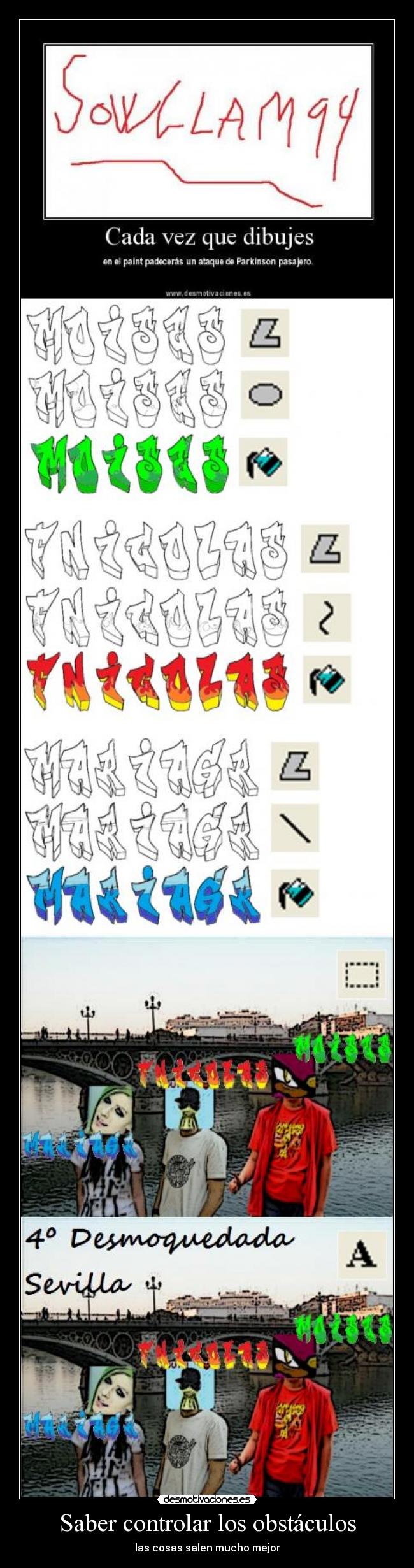 Saber controlar los obstáculos - las cosas salen mucho mejor