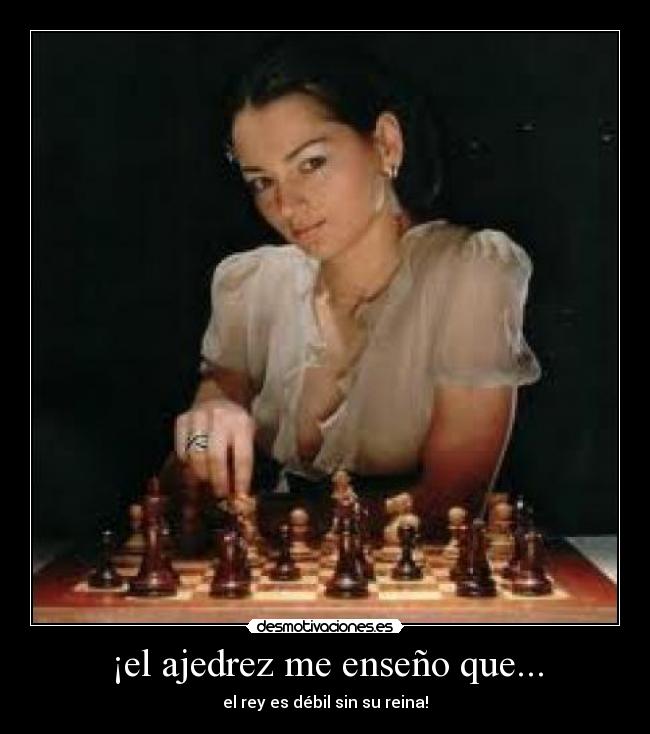¡el ajedrez me enseño que... -
