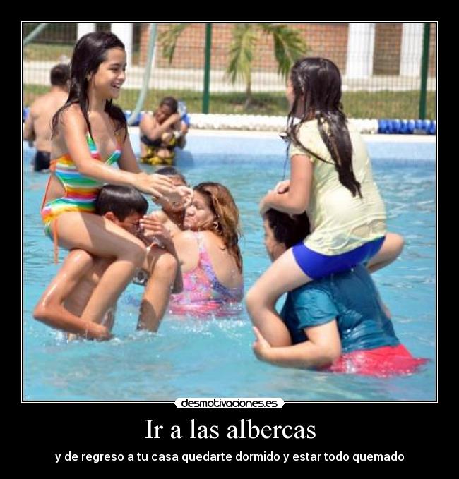 carteles las albercas desmotivaciones