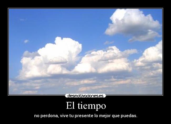 El tiempo - 