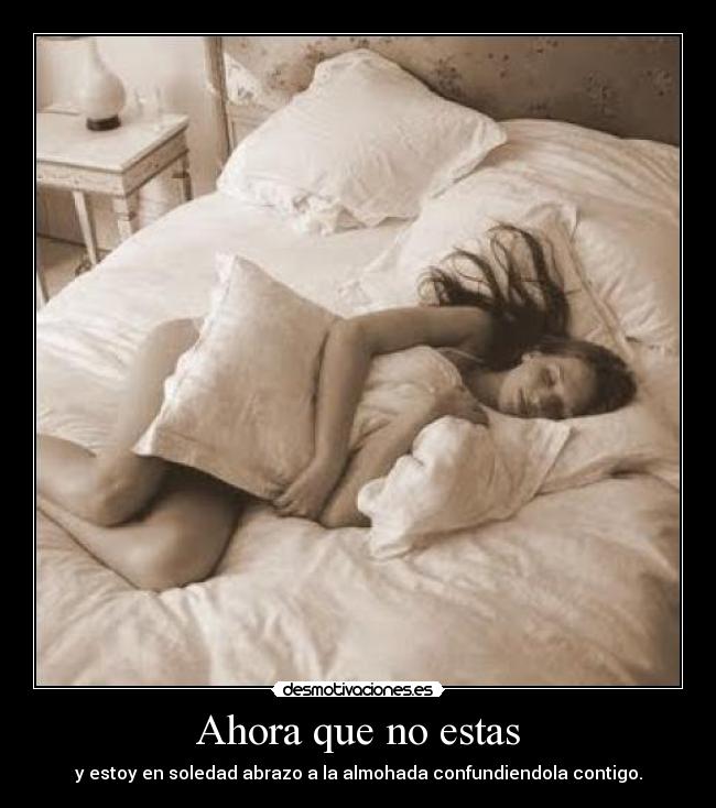 Ahora que no estas - 