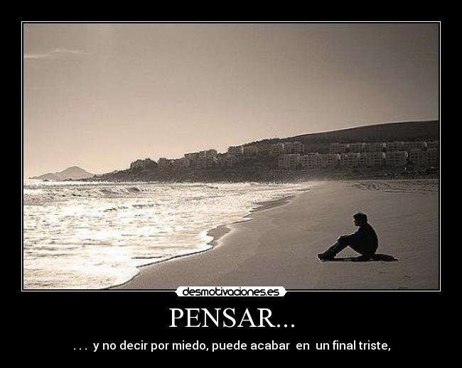 PENSAR... - 