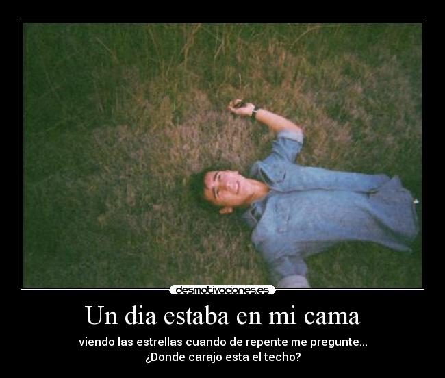 Un dia estaba en mi cama - 