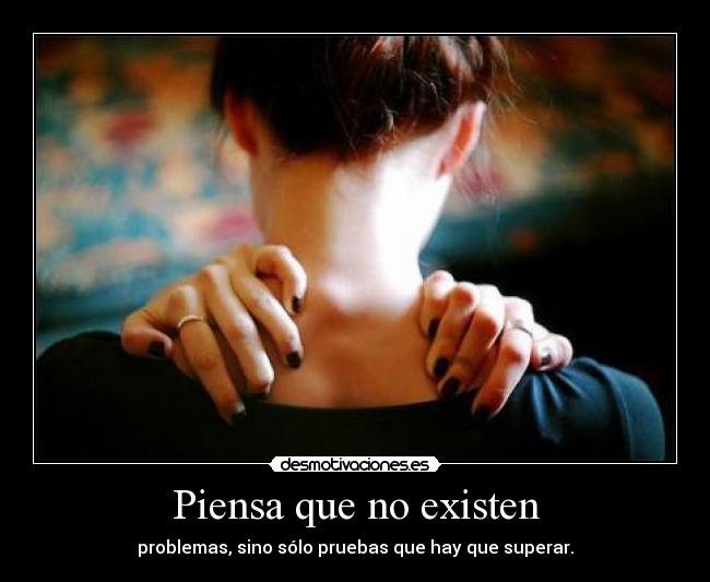 carteles problemas pruebas superar desmotivaciones