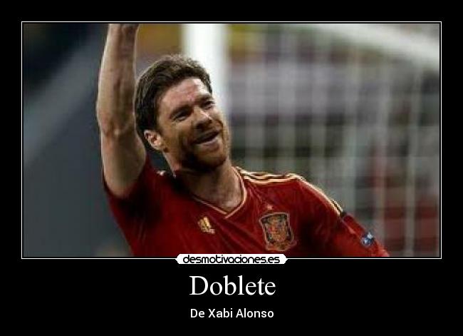 Doblete - De Xabi Alonso