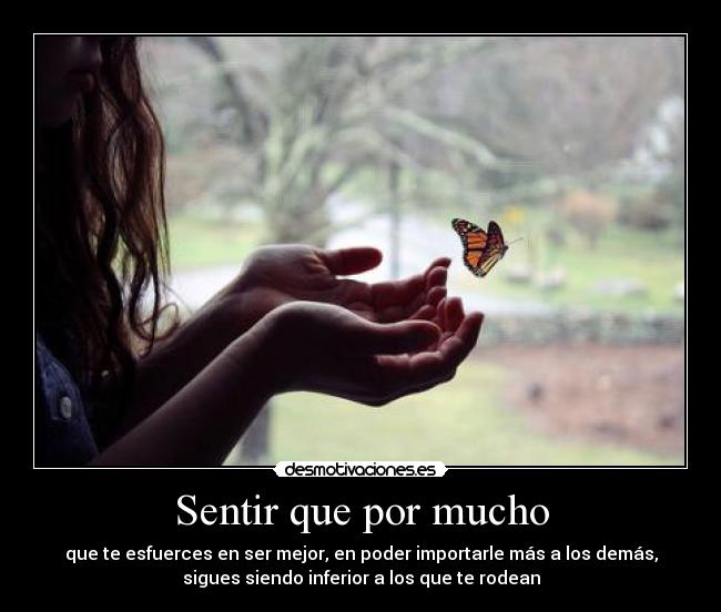 Sentir que por mucho - 