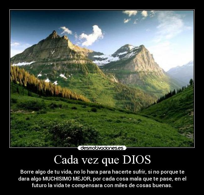 carteles dios vida dios cosas buenas desmotivaciones
