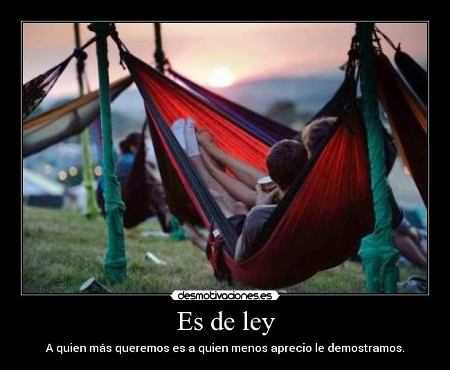 Es de ley -