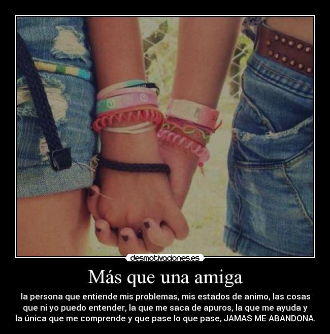 Más que una amiga -