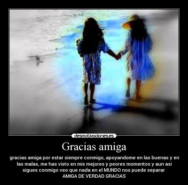 Gracias amiga - 