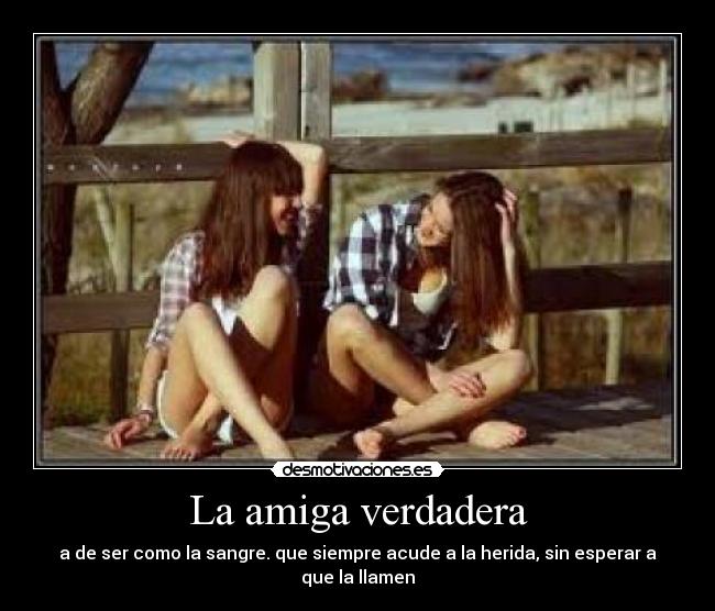 La amiga verdadera -