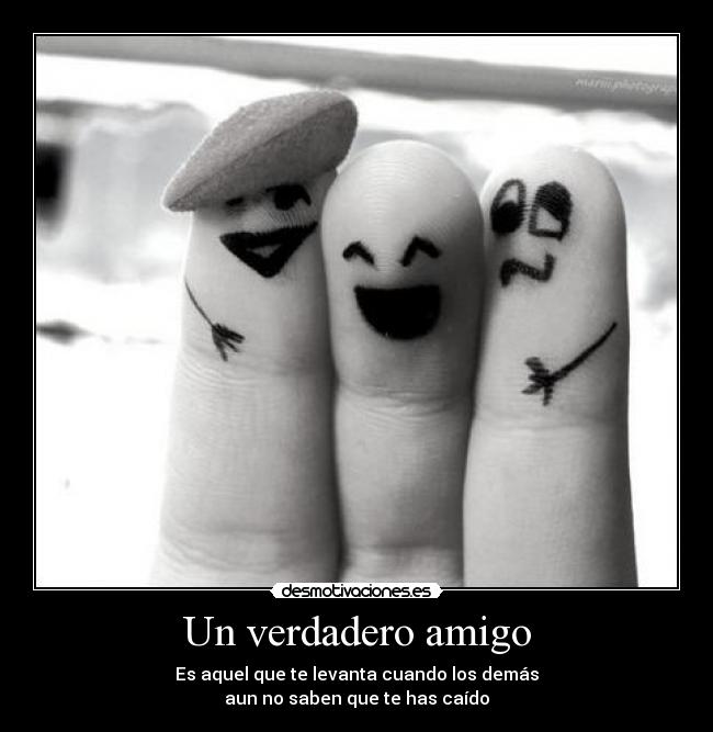 Un verdadero amigo -