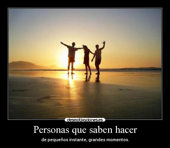 Personas que saben hacer - 