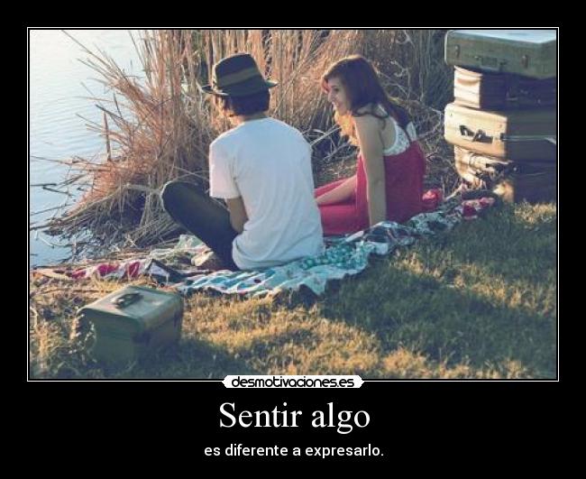 Sentir algo - 